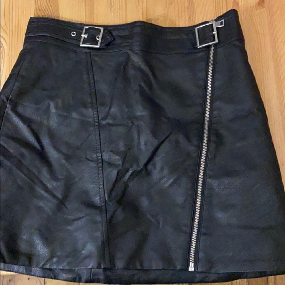 Leather Skirt